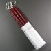 Broste Candles - Pack of 10 Thin Burgundy Taper Candles